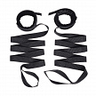 Набор бондажа для пары Bondage Bed Strap & Flogger Kit