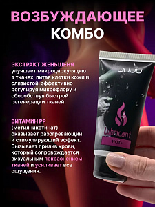 Возбуждающий лубрикант JUJU HOT+ 50ml (арт. 7081JU)