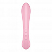 Гибкий вибратор-кролик 2 в 1 Satisfyer Triple Oh, розовый, 24 см (арт. 4018249)