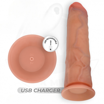 Реалистичный стимулятор с функцией фрикций D-243370