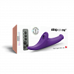 Фаллоимитатор Strap-on-me MULTI ORGASM DILDO c стимуляцией клитора и вибрацией L, фиолетовый