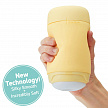Мастурбатор Tenga Puffy Custard Yellow