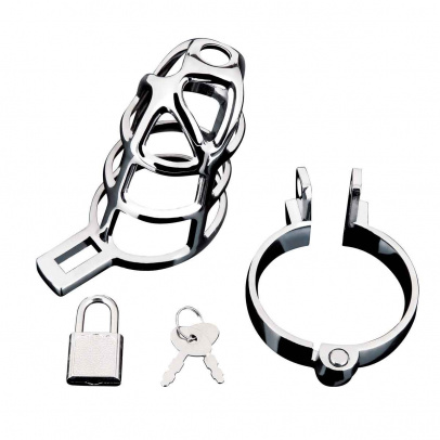 Клетка металлическая для пениса Enslave Cock Cage