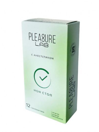 Презервативы с анестетиком Pleasure Lab 12 шт
