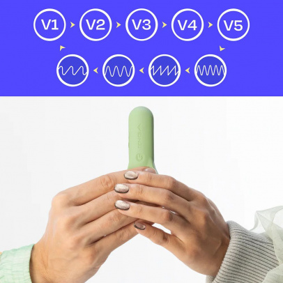 Эрекционное кольцо Tenga paiRING+ с усиленной вибрацией, коралл