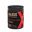 Презервативы MAXUS Ultra Thin №12 с железным кейсом, ультратонкие X-Edition, 12 шт