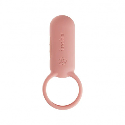 Эрекционное кольцо iroha paiRING Coral Pink с вибрацией