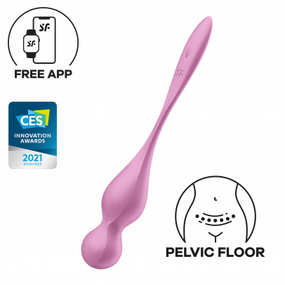 Вагинальные шарики Satisfyer Love Birds 1, розовый