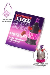 Презервативы Luxe, black ultimate, 18 см, 5,2 см, 1 шт. (ароматы в ассортименте)