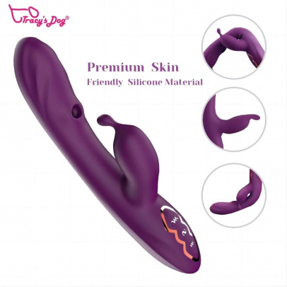 Вакуумный вибромассажер-кролик G Spot Alpha Rabbit Vibrator