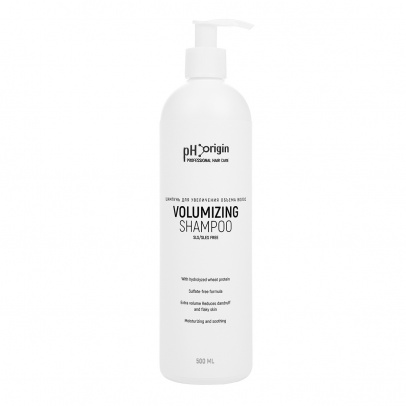 Шампунь для увеличения объема pH Origin Volumizing Daily SLS/SLES Free Shampoo 500 мл