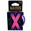 Презервативы MAXUS XXL №3, с увеличенным размером, 3 шт