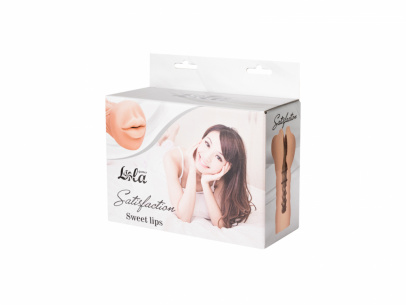 Мастурбатор Satisfaction Sweet Lips, 15 см (арт. 2105-01lola)