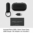 Эрекционное кольцо Tenga SVR+ Black с вибрацией