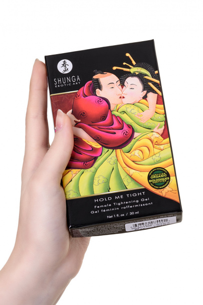 Гель для сужения влагалища Shunga Hold me tight из 100% органических компонентов, 30 мл (277400)
