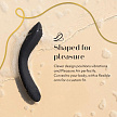 Стимулятор G-точки Womanizer OG c технологией Pleasure Air и вибрацией темно-серый