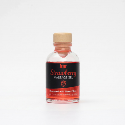 Массажный гель, Intt Strawberry, 30 мл