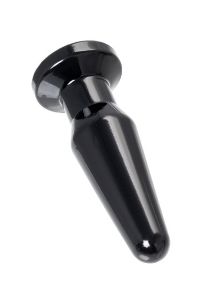 Анальная втулка Toyfa POPO Pleasure Gemini β, TPE, черная, 12,4 см, Ø3,6 см (арт. 731412)