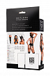 Боди Glossy Kitti с ушками на ободке из материала Wetlook, черное, XL