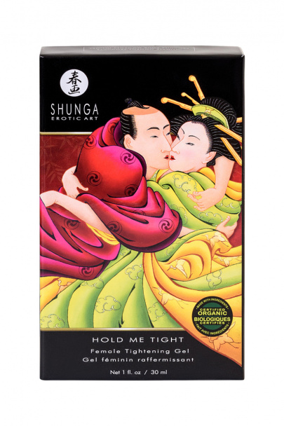 Гель для сужения влагалища Shunga Hold me tight из 100% органических компонентов, 30 мл (277400)