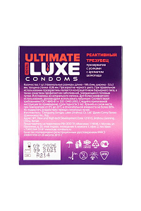 Презервативы Luxe, black ultimate, 18 см, 5,2 см, 1 шт. (ароматы в ассортименте)