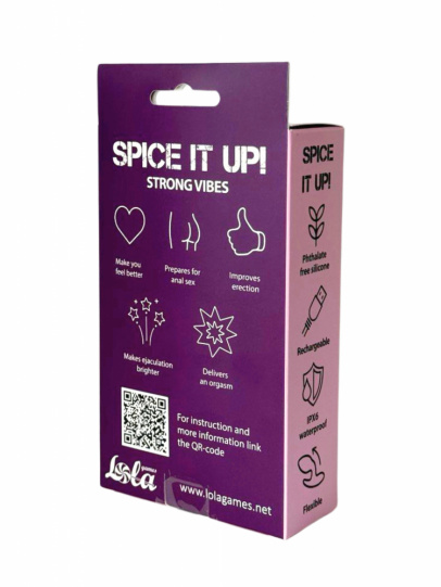 Перезаряжаемая анальная пробка Spice it Up Charm, 10,3 см (арт. 8021-02lola)