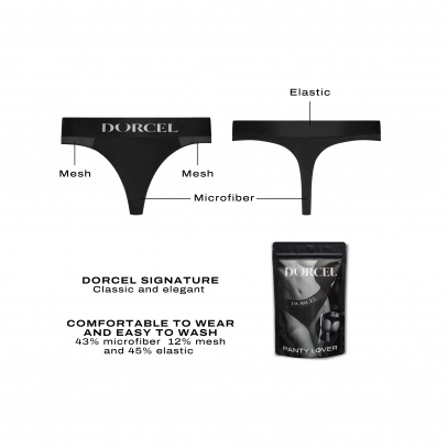 Трусики для ношения игрушек Dorcel Panty Lover XXL