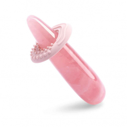Массажер le WAND Crystal Wand розовый кварц