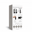 Фаллоимитатор Strap-on-me ROTATING & VIBRATING REALISTIC DILDO с вращением и вибрацией L, черный
