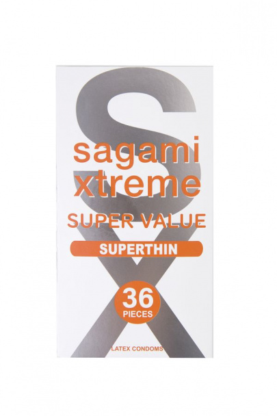 Презервативы Sagami Xtreme 004 ультратонкие латекс 36 шт.