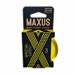 Презервативы MAXUS Специальные (Special) в железном кейсе, точечно-ребристые Х-Серия (X-Edition), 3 шт