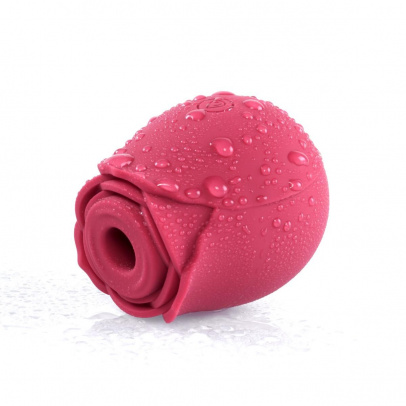 Вибрирующий красный бутон розы Rose Vibrator