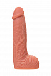 Сменный фаллос для секс-машины Ловенс (Lovense), ТПЭ (TPE), телесный, 13,8 см (арт. LE-30)