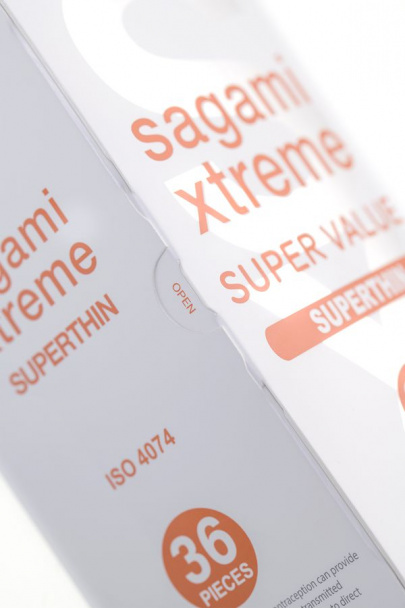 Презервативы Sagami Xtreme 004 ультратонкие латекс 36 шт.