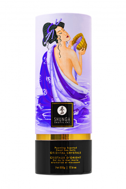 Соль мёртвого моря для ванны Shunga Oriental Crystals "Экзотические фрукты" 500гр