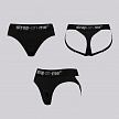 Пояс для страпона Strap-on-me Harnais Lingerie Heroine, черный, L