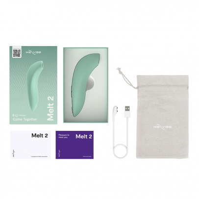 Бесконтактный клиторальный стимулятор We-Vibe Melt 2, шалфей, 13,8 см (арт. SNEL2SGZ)