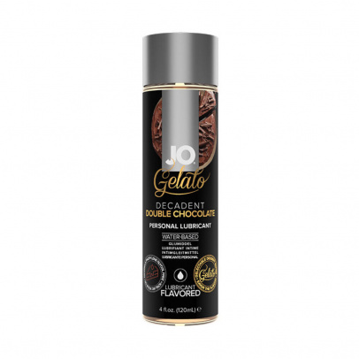 Вкусовой лубрикант "Яркий вкус двойного шоколада" / Gelato Decadent Double Chocolate 4oz - 120 мл.