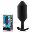 Профессиональная пробка для ношения B-vibe Snug Plug 6 черная