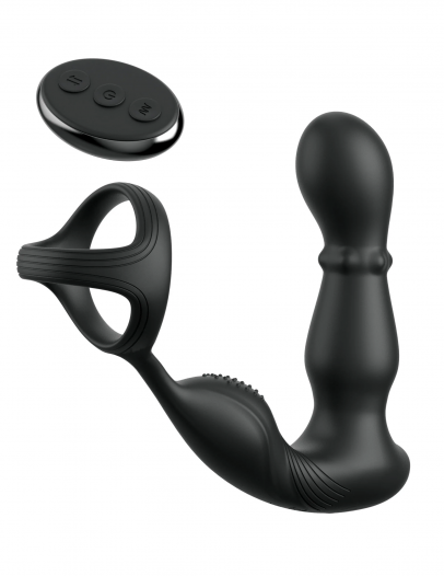 Стимулятор простаты с вибрацией Anal Fantasy Elite Ass-gasm Slide & Glide - Black Pipedream 479523PD