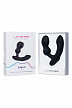 Стимулятор простаты LOVENSE Edge 2, силикон, черный, 12,4 см (арт. LE-12)