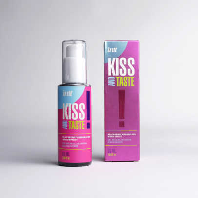Массажный гель для тела с разогревающим эффектом, INTT KISS AND TASTE, 55 мл