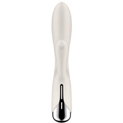 Вибратор кролик Сатисфайер Спиннинг Рэббит 1 (Satisfyer Spinning Rabbit 1), бежевый (арт. 4048741)