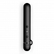 Силиконовый мини-вибратор класса люкс Le Wand Baton темный хром
