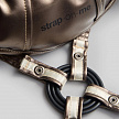 Пояс для страпона Strap-on-me LEATHERETTE HARNESS DESIROUS - NEW DESIGN, бронзовый