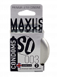 Презервативы Максус 003 (Maxus 003), экстремально тонкие, латекс, 18 см, Ø 5,3, 3 шт, железный кейс (арт. 0901-036)