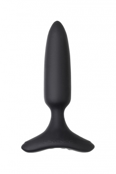 Анальная втулка LOVENSE Hush 2 (XS), черная, 12,1 см, Ø 2,5 см (арт. LE-33)