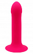 Дилдо на присоске с двойной плотностью HITSENS S02 PINK ADRIEN LASTIC DILDO DUAL DENSITY