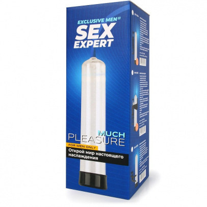 Помпа вакуумная Sex Expert, 30 см, Ø 6,5 см (арт. SEM-55164)