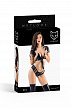 Комплект Glossy Gia из материала Wetlook, S